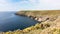 The beautiful green shorelines of Ireland during spring time