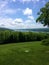 Beautiful green spring day overlooking Keuka Lake