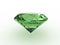 Beautiful green topaz gemstone