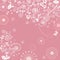 Beautiful greeting pink lacy card