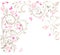 Beautiful greeting pink lacy card