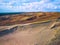 Beautiful Grey Dunes, Dead Dunes at the Curonian Spit in Nida, Neringa, Lithuania