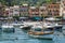 Beautiful harbor of Portofino, an Italian fishing village, Genoa, Italy.