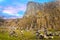 Beautiful Hegyestu Geological Exhibition Site near Baton lake in Hungary