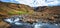 Beautiful Hengifoss Waterfall in Eastern Iceland