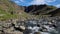 Beautiful Hengifoss Waterfall in Eastern Iceland.