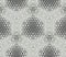 Beautiful hexagon geometric seamless black and white pattern.