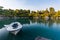 Beautiful hidden bay in Trpanj, Dalmatia, Croatia; Peljesac peninsula