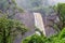 Beautiful hidden Ekom Waterfall deep in the tropical rain forest of Cameroon, Africa