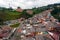 Beautiful high angle view of Manizales city in Colombia coffee zone, South America