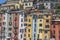 Beautiful high and narrow houses in Portovenere