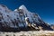 Beautiful Himalaya Views on the way to Pangpema during Kanchenjunga North Base Camp Trek in Nepal