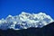 Beautiful Himalayan cloudy View from Uttarakhand