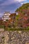 Beautiful Himeji Castle in Himeji city in Hyogo Prefecture of Japan in Autumn