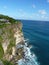 Beautiful Hindu temple on a cliff. Uluwatu. Bali. Indonesia.