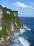 Beautiful Hindu temple on a cliff. Uluwatu. Bali. Indonesia.