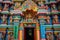 beautiful hindu temple with intricate artwork and vibrant colors