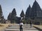 Beautiful historic building of prambanan temple