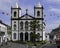 Beautiful historic church in Lajes do Pico, Azores island. Igreja Matriz de SÃ£o Roque.