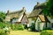 Beautiful historic thatched cottages.