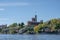 beautiful historical Kastellet citadel on islet Kastellholmen in central Stockholm Sweden