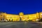 Beautiful Hofburg Palace, twilight view, Vienna, Austria