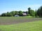 Beautiful homestead in field, Lithuania