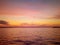 Beautiful Horizon Sunset On Adriatic Sea