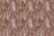A beautiful horizontal texture of part of wall with white and orange and brown plaster on the photo. Seamless pattern texture