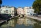 Beautiful houses in Narbonne, France