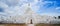 Beautiful Hsinbyume Pagoda Mya Thein Dan or called Taj Mahal of Irrawaddy river, is a large white pagoda built in 1816, located