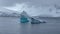 Beautiful Iceberg in Antarctica travel on ship