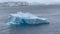 Beautiful Iceberg in Antarctica travel on ship