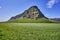 Beautiful iceland landscape with mountains and blue sky