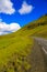 Beautiful Icelandic roads running along the coastline.