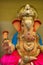 Beautiful idol of Lord Ganpati and Hanuman on display