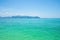 Beautiful idyllic seascape and Horizon of andaman ocean krabi