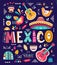 Beautiful illustration with design for Mexican holiday 5 may Cinco De Mayo