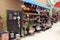 Beautiful image of wall with bright and colorful wares for sale, Old Town, San Diego, California, 2016.