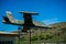 Beautiful image of a war fighter exposed at Wanaka airport, New Zealand