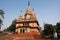 Beautiful Indian abandoned temple in the woods