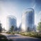 Beautiful and innovative waste-to-energy facility with unique architecture