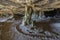 Beautiful inside view of Quadirikiri Caves. Amazing nature landscape backgrounds.