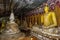 The beautiful interior of Cave Four at Dambulla Cave Temples in Sri Lanka.