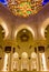 Beautiful interior, Sheikh Zayed Grand Mosque, Abu Dhabi