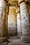 Beautiful interior of the Temple of Dendera