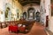 Beautiful interiors of catholic church Chiesa di San Francesco in Volterra