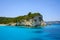 Beautiful Ionian islands - Anti Paxos with turquoise beaches. Greece.