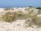 Beautiful island with wild dunes Sao Jacinto or San Antonio in Portugal