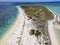 The beautiful islands of Madagascar Nosy Ve - Near Anakao, Aerial view